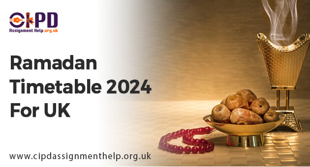 Ramadan Timetable 2024 For UK